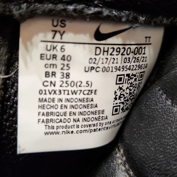 Nike AF 1.  Size 7 Youth - Picture 9 of 11